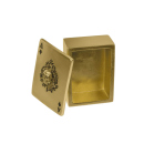 Aufbewahrungsbox für Spielkart. "Totenkopf", 2-fach sortiert, einzeln