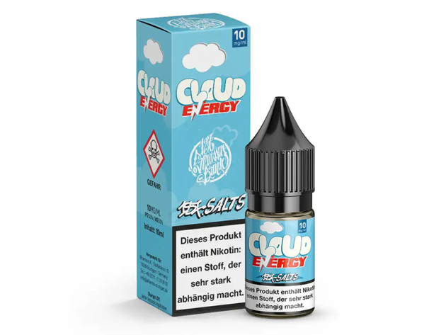 187 Salts - Cloud Energy (Energy Drink) - Liquid - 10 mg/ml - 10 ml