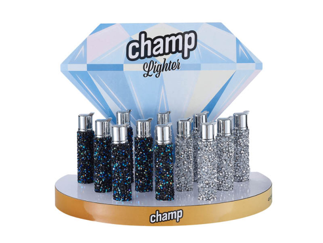 Elektrofeuerzeuge "DIAMOND" 12er Display