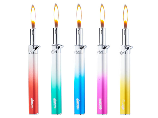 Stabfeuerzeug "GRADIENT", 5-fach sortiert, 18er Display