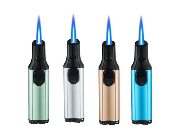 Sturmfeuerzeuge "HAPPY FACE", 4-fach sortiert, 12er Display