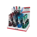 Sturmfeuerzeuge "GRADIENT", 4-fach sortiert, 12er Display