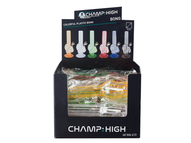 Acrylbong "Colorfull", ca. 15 cm, 12er