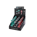 Raucherpfeife "Mushroom", 9,4cm, 3-fach sortiert, 12er Display