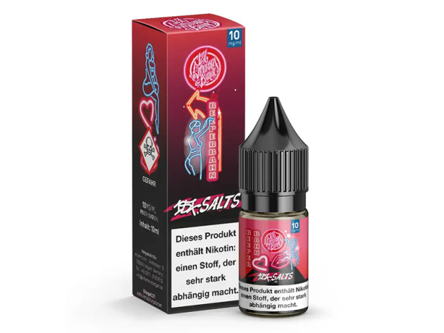 187 Salts - Reeperbahn (Vanille, Himbeeren, Eis) - Liquid - 10 mg/ml - 10 ml
