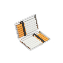 Zigarettenetuis "SHINY", für 12 Zig., 3-fach sortiert, 12er Display