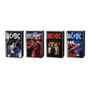 Zigarettenboxen "AC DC" für 20 Zig., 4-fach sortiert, 12er Display