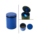 Autoaschenbecher "Grau/Grün/Blau/Rot/Schwarz" LED, 6-fach sortiert, 6er Display