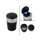 Autoaschenbecher "Gelb/Orange/Blau/Grau/Grün/Dunkelblau" LED, 6-fach sortiert, 6er Display