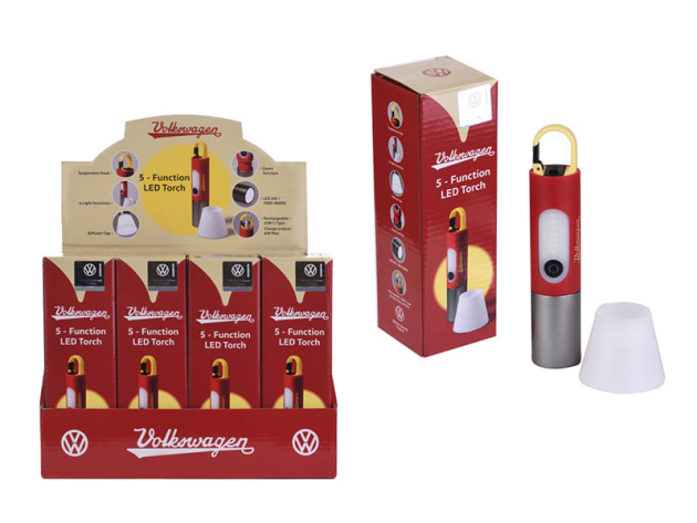 Multifunktions-Taschenlampe "VW"; UVP 14,99 €