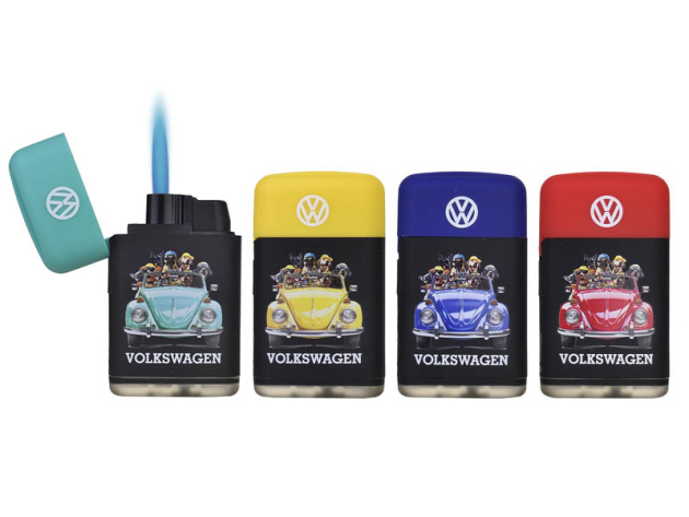 Sturmfeuerzeuge "VW", 4-fach sortiert, 20er Display