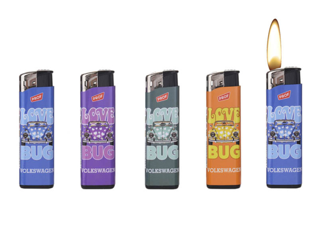 Elektrofeuerzeuge "LOVE" 50er Display