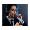 Zigarrenfeuerzeuge "TORONTO" Metall, Jetflame, 8er Display