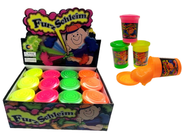 Furz Schleim, 4-fach sortiert; 12er Display
