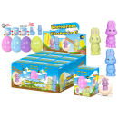 H&auml;schen wachsend im Ei, 3- fach sortiert; 12er Display