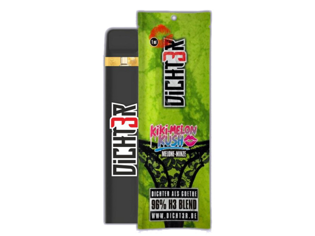 DICHT3R H3 Superior - Kiki-Melon Kush (Melone, Minze) - ca. 600 Züge - 96%