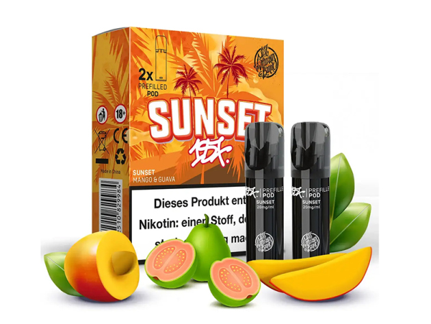 187 Strassenbande - Pod (2er Set) - Sunset (Mango, Guave) - 20mg - ca. 600 Züge