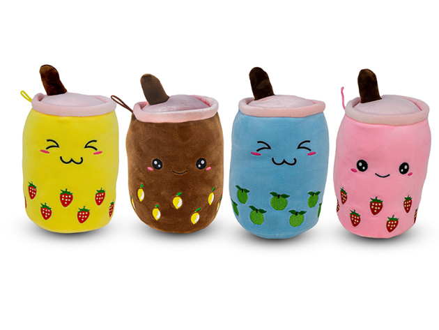 Plüsch Bubble "Tea" 18 cm; 4-fach sortiert; einzeln