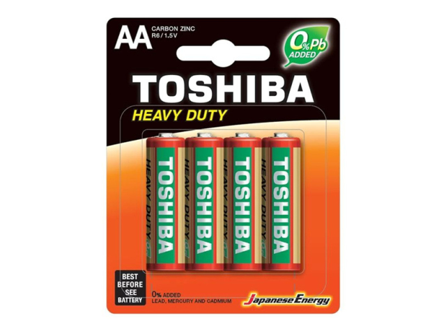 Toshiba AA Batterie - Heavy Duty - 4er Pack