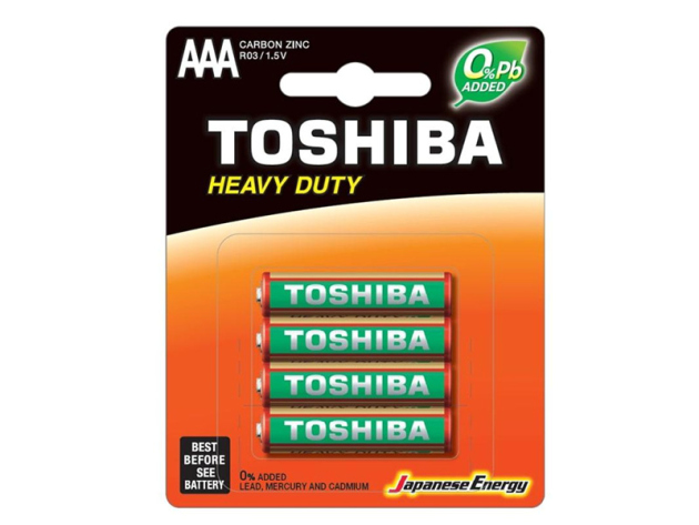 Toshiba AAA Batterie - Heavy Duty - 4er Pack
