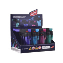Sturmfeuerzeuge "EASY TORCH TRENDY TRANSPARENT", 4-fach sortiert, 12er Display