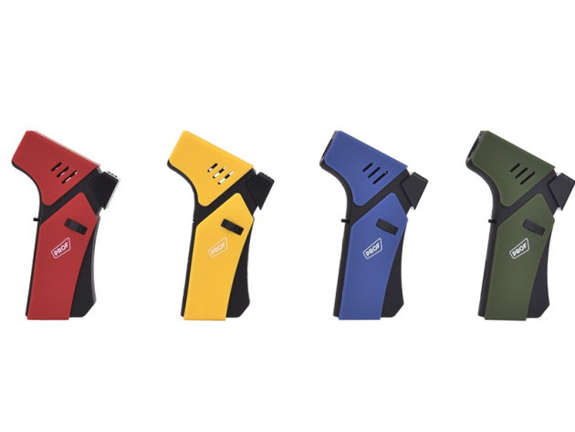 Sturmfeuerzeuge "SQUARE MINI TORCH", Jetflame 4-fach sortiert, 12er Display