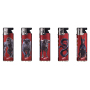 Sturmfeuerzeuge "3D EFFECT RED&BLACK",...