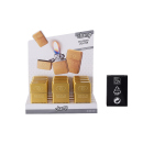 Reibradfeuerzeug "GOLDEN BAR" 12er Display