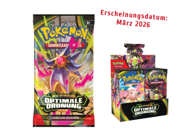 Pokémon Mega-Entwicklung: Optimale Ordnung – Booster – DE
