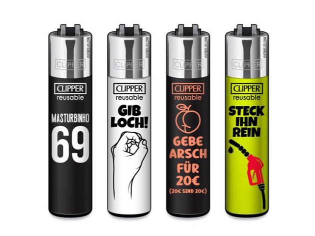 Clipper Large Sonder Edition FFX SEX SPRÜCHE #2, 48er Display