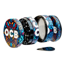 OCB Grinder "Bunt"; 5-fach sortiert;  ca. 4,3 x 5,1 cm, einzeln