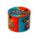 OCB Grinder "Bunt"; 5-fach sortiert;  ca. 4,3 x 5,1 cm, einzeln