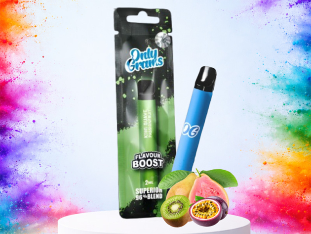 Only Grams - Kiwi Guave Passionfruit (Kiwi, Guave, Passionsfrucht) - Superior Vape 96% - 2ml
