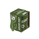 Becher "Fußball" mit Spinner-Griff, aus Steingut, UVP 9,90 Euro