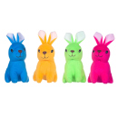 Bunte Hase, 17 cm, sitzend, 4-fach, einzeln