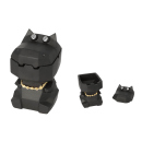 Autoschenbecher "Dino mit Deckel" schwarz, 13 x...