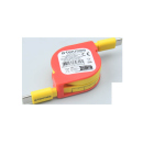 Tekmee, 2xType-C, mit integr. Maßband 1 Meter