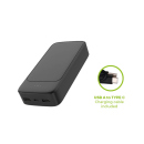 Tekmee 20000 mAh Powerbank, 2x USB A, Type-C, UVP: 29,95...