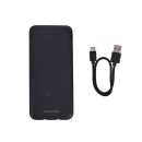 Tekmee 10000 mAh Powerbank, 2xUSB, Type-C, integrierte Kabeln, UVP: 24,95 Euro