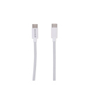 Tekmee Ladekabel 60W, 2x Type-C, 2m, weiß