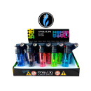 Sturmfeuerzeuge Brenner "X2 BIX" Transparent, 5-fach sortiert, 20er Display