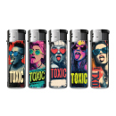 Elektrofeuerzeuge "TOXIC"; 5-fach sortiert,...