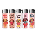 Elektrofeuerzeuge "SWEET PUP"; 5-fach sortiert,...