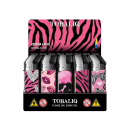 Elektrofeuerzeuge "ZEBRA LOVE"; 5-fach...