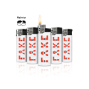 Elektrofeuerzeuge "ONLY FAKE"; 5-fach sortiert,...