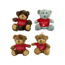 Plüsch "Bär sitzend" mit Shirt &...