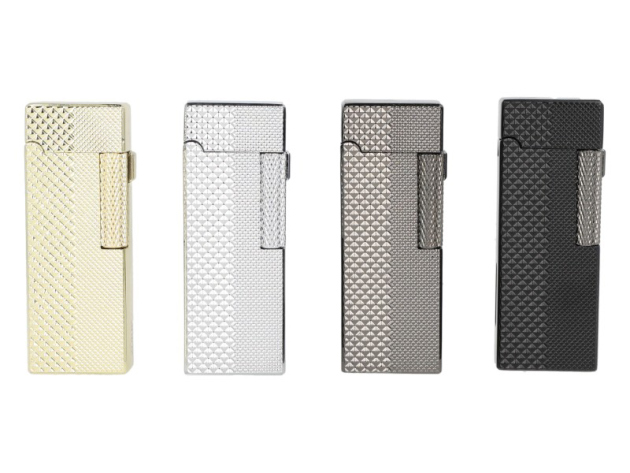 Steinfeuerzeuge; 4-fach sort.; 4er Set