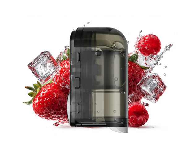 PIXL MAX 20K NOW - Refill Container (Pod) - Strawberry Raspberry Ice - 10ml/20 mg Nikotin