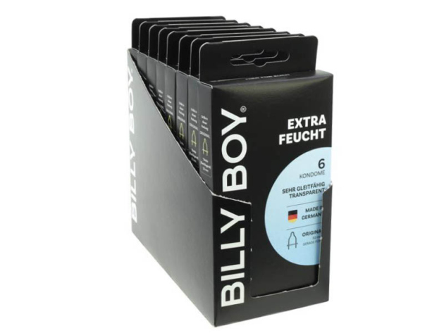 Kondome Billy Boy, Extra feucht, 6er Pack