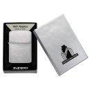 Zippo Feuerzeug - Replica Brush Chrome